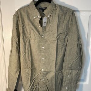 Beautiful light green long sleeve shirt